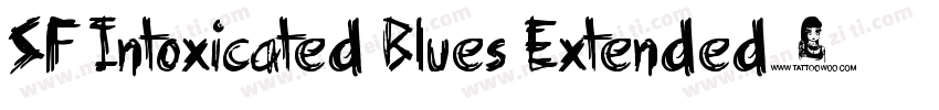 SF Intoxicated Blues Extended字体转换